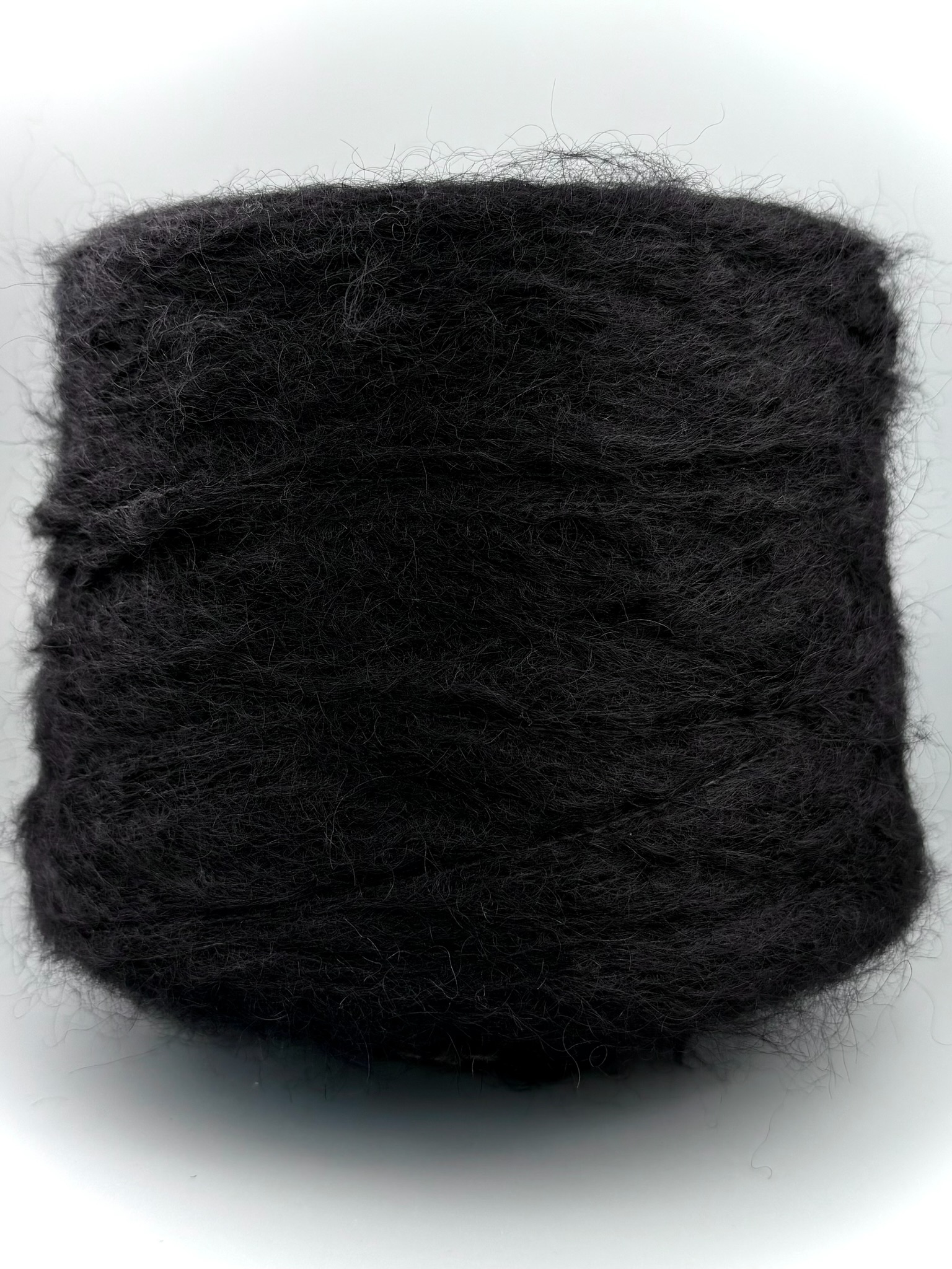 Ilaria srl Isabella 200m/100g – Mohairgarn Schwarz Col. 005048 foto 2